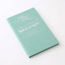 Midori Diary Habit Tracker - Blue Green