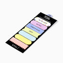 Midori Journal Title Sticky Notes - Colorful