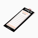 Midori Journal Weekly Log Sticky Notes - Colorful