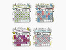 Midori Paintable Stamp - Pre-Inked - Habit Tracker
