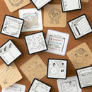 Midori Paintable Stamp - Pre-Inked - Habit Tracker