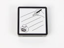Midori Paintable Stamp - Pre-Inked - Note