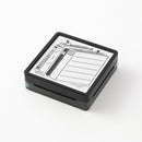 Midori Paintable Stamp - Pre-Inked - Reading List