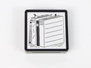Midori Paintable Stamp - Pre-Inked - Reading List