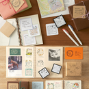 Midori Paintable Stamp - Pre-Inked - Shopping List