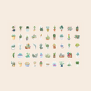 Mika's Garden Paper Stickers