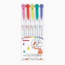 Mildliner Brush Pen Set - Fine Colors