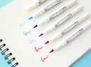 Mildliner Brush Pen Set - Fine Colors