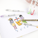 Mildliner Brush Pen Set - Fine Colors