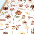 Mind Wave Botanical Colors Floral Stickers