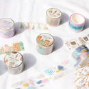Mind Wave Clear Masking Tape - Limited Edition - Pattern