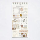 Mind Wave Collage Libre Papier Stickers