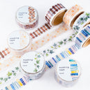 Mind Wave Die-Cut Masking Tape - Ivy