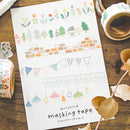 Mind Wave Die-Cut Masking Tape - Lace