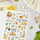 Mind Wave Drawing Stickers - Room