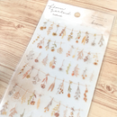 Mind Wave Flower Garland Stickers