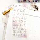 Mind Wave Flower Garland Stickers