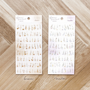 Mind Wave Flower Garland Stickers