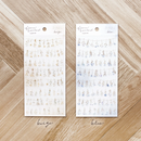 Mind Wave Flower Garland Stickers