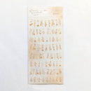 Mind Wave Flower Garland Stickers