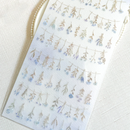 Mind Wave Flower Garland Stickers