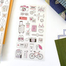 Mind Wave Lifeful Illust Stickers - Travel