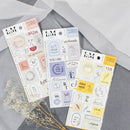 Mind Wave Logo Mark Stickers