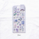 Mind Wave Oshibana Floral Stamp Stickers - New Colors