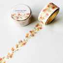 Mind Wave Palette Series Masking Tape - Vintage Flowers