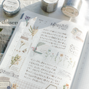 Mind Wave Vintage Clear Masking Tape - Calm Line