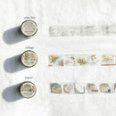 Mind Wave Vintage Clear Masking Tape - Collage