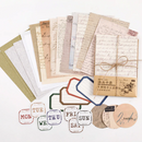 Mixed Kraft Paper - Vintage Letter