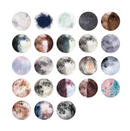 Moon Talk Paper Stickers