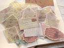Mr Paper Bronzing Stickers - Post Office Stamps