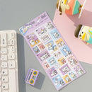 Nekoni Original Animal Stamp Stickers