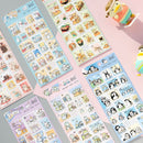Nekoni Original Animal Stamp Stickers