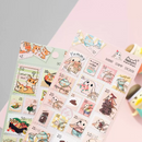 Nekoni Original Animal Stamp Stickers