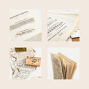 Old Book Pages Decorative Paper