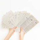 Old Book Pages Decorative Paper