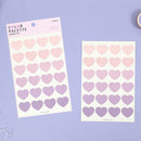 Paperian Color Palette Stickers - Hearts