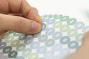 Paperian Color Palette Stickers - Letters