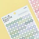 Paperian Color Palette Stickers - Letters