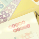 Paperian Color Palette Stickers - Letters