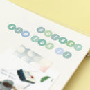 Paperian Color Palette Stickers - Letters