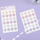 Paperian Color Palette Stickers - Smile