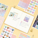 Paperian Diary Deco Removable Stickers - 8 Sheets