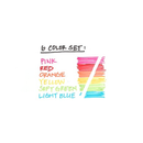 Pilot Frixion Colors Erasable Marker - Bright Colors