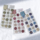 Q-Lia Sealing Dear Clear Stickers - Dark Blue