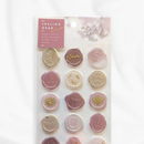 Q-Lia Sealing Dear Clear Stickers - Red