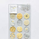 Q-Lia Sealing Dear Clear Stickers - Yellow